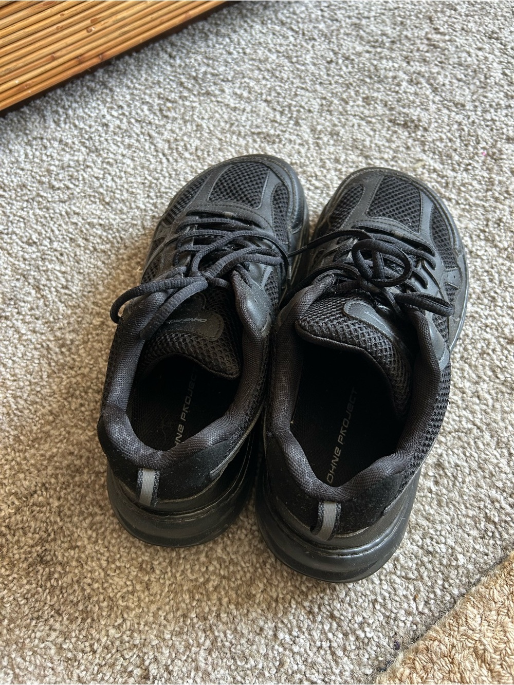 BAREFOOT SNEAKER RETRO RUN TRIPLE BLACK